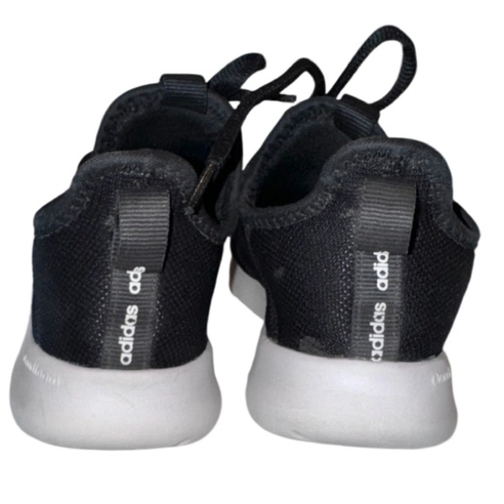ADIDAS 3 stripes black white Boys tennis shoes size 6 - Picture 8 of 13